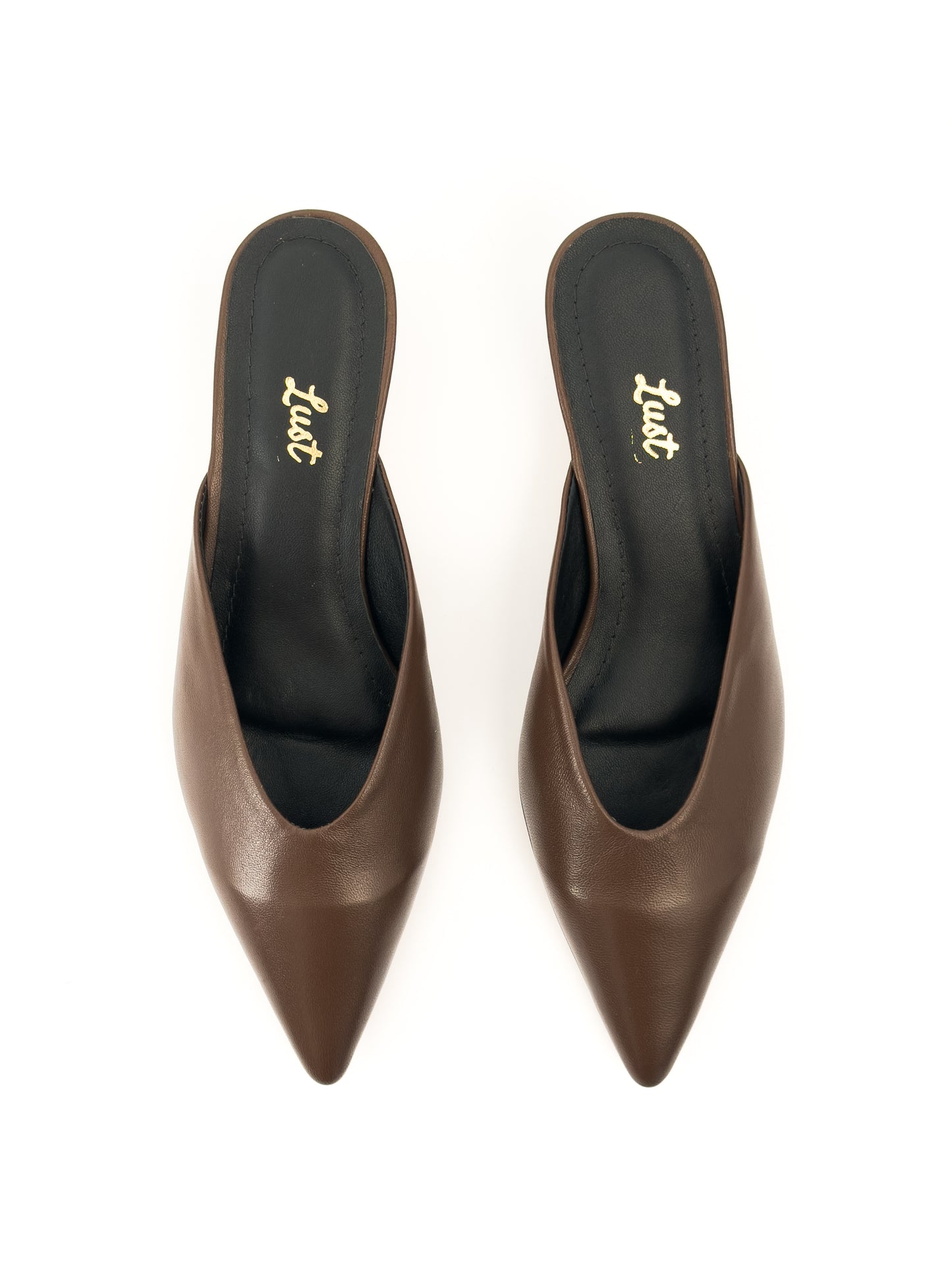 mule bella couro café