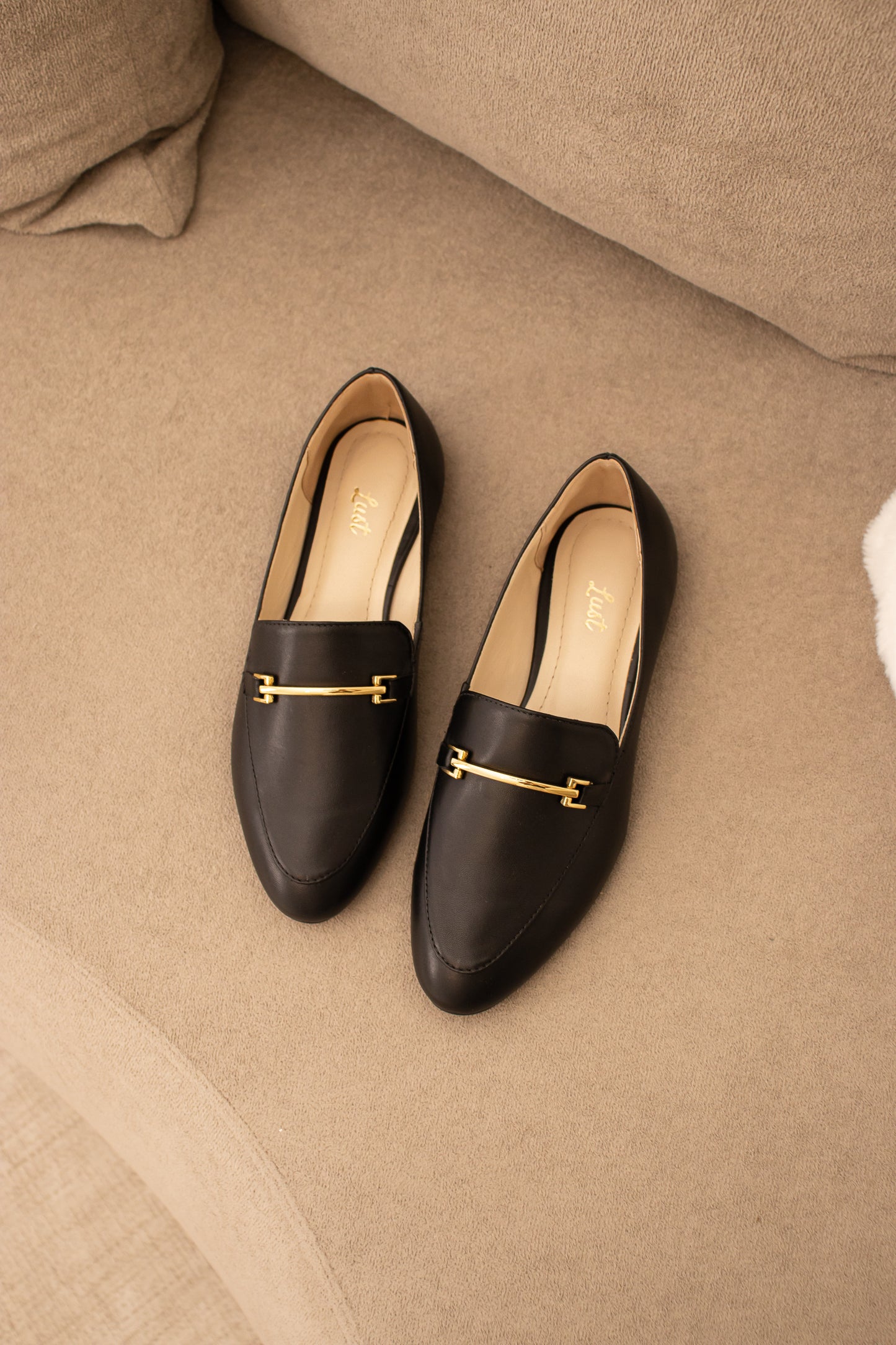 mocassim sophie couro preto