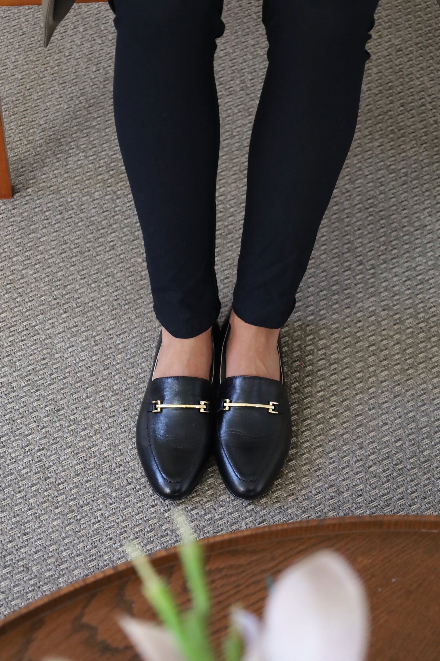 mocassim sophie couro preto