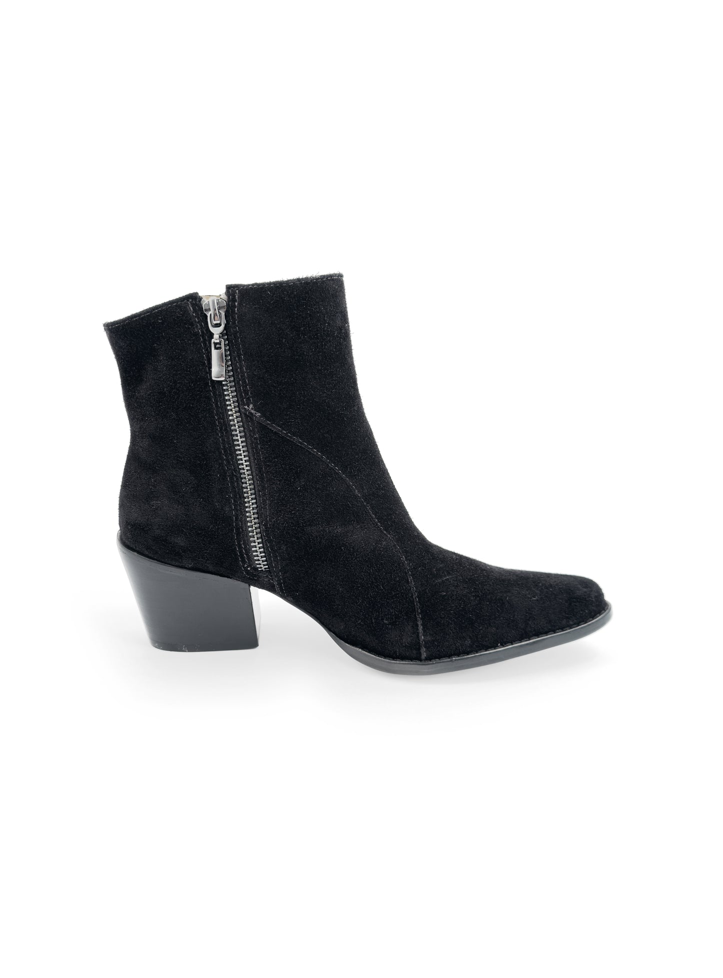 bota western camurça preta