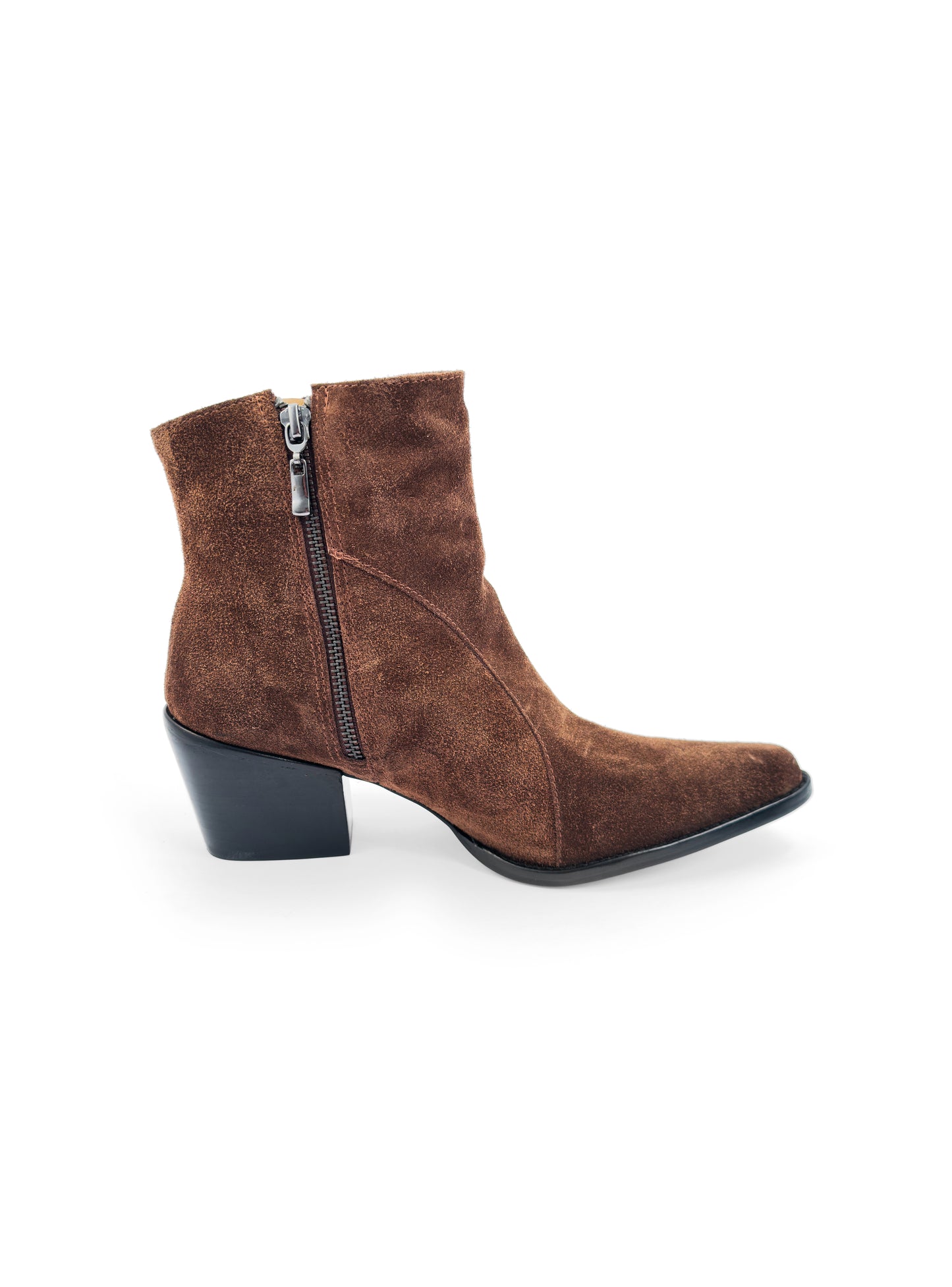 bota western camurça chocolate