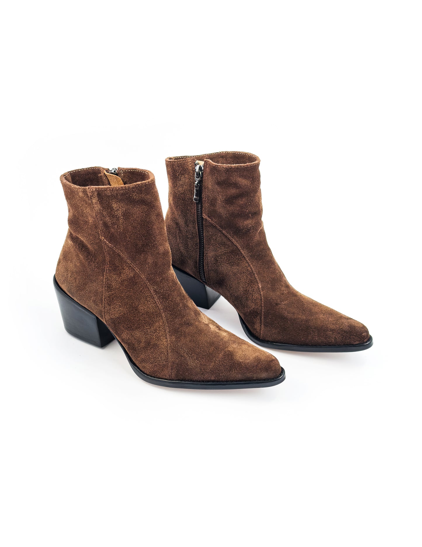 bota western camurça chocolate