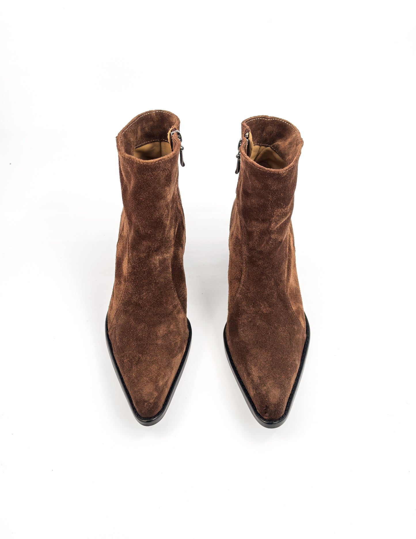bota western camurça chocolate