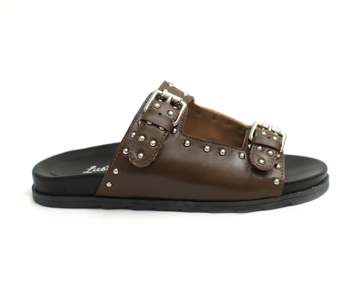 papete betina couro marrom café