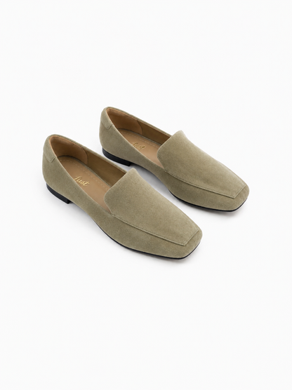 Mocassim Camille Camurça Taupe (edição limitada)