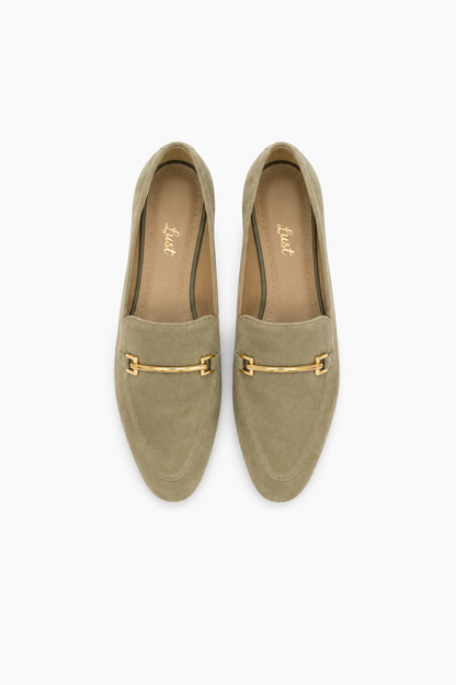 Mocassim Sophie Camurça Taupe (Edição Limitada)