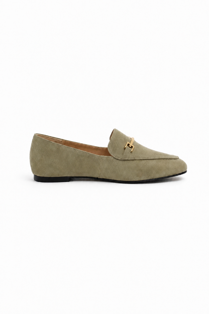 Mocassim Sophie Camurça Taupe (Edição Limitada)