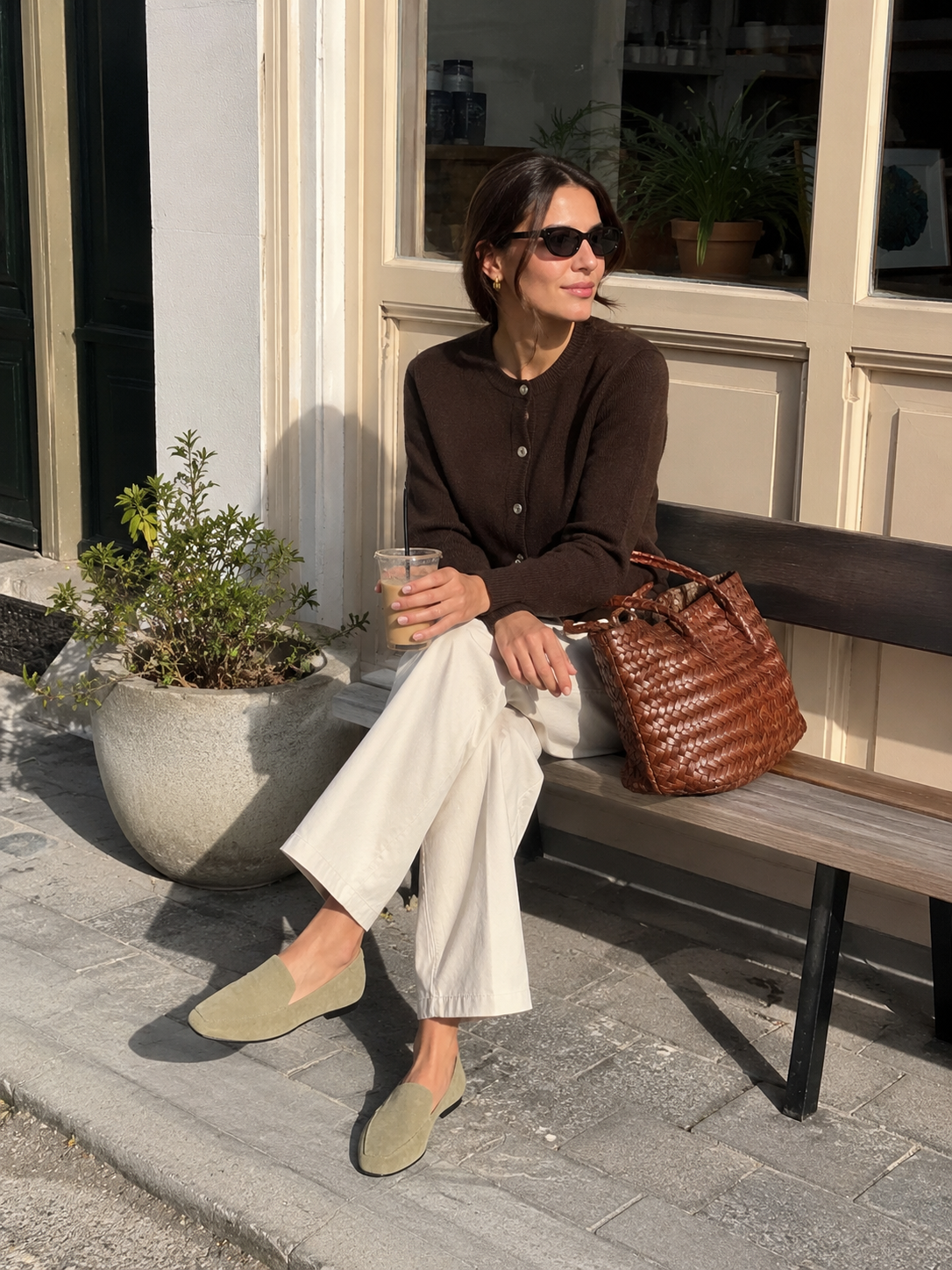 mocassim camille camurça taupe (edição limitada)