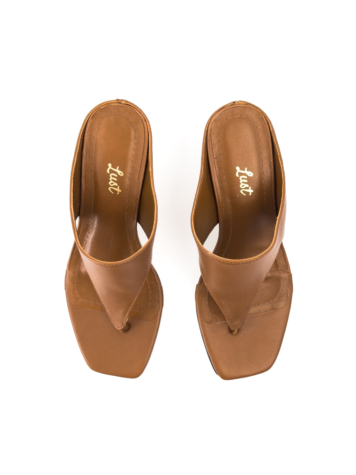 sandália celine couro caramelo