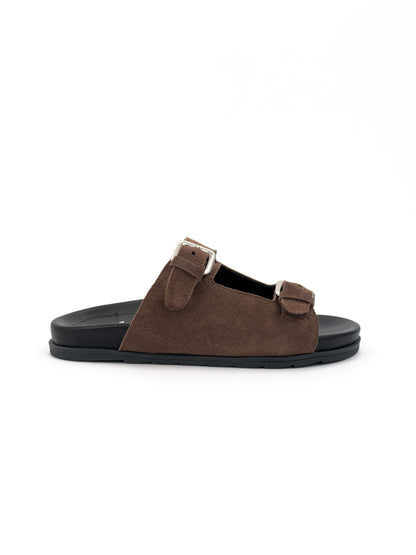 Papete Betina Camurça Marrom