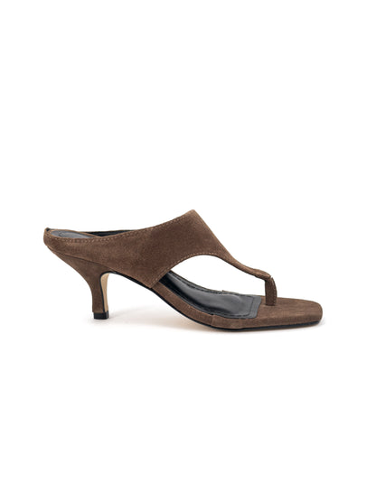 Sandália Celine Camurça Marrom