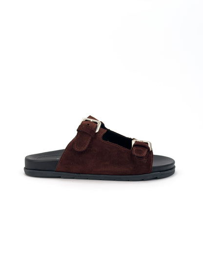 Papete Betina Camurça Chocolate