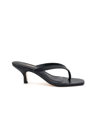 Sandália Ella Couro Preto