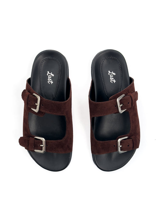 Papete Betina Camurça Chocolate