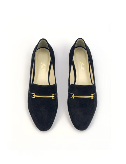 Mocassim Sophie Camurça Preto (edição limitada)