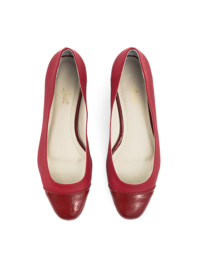 Sapatilha Classic couro Vermelho