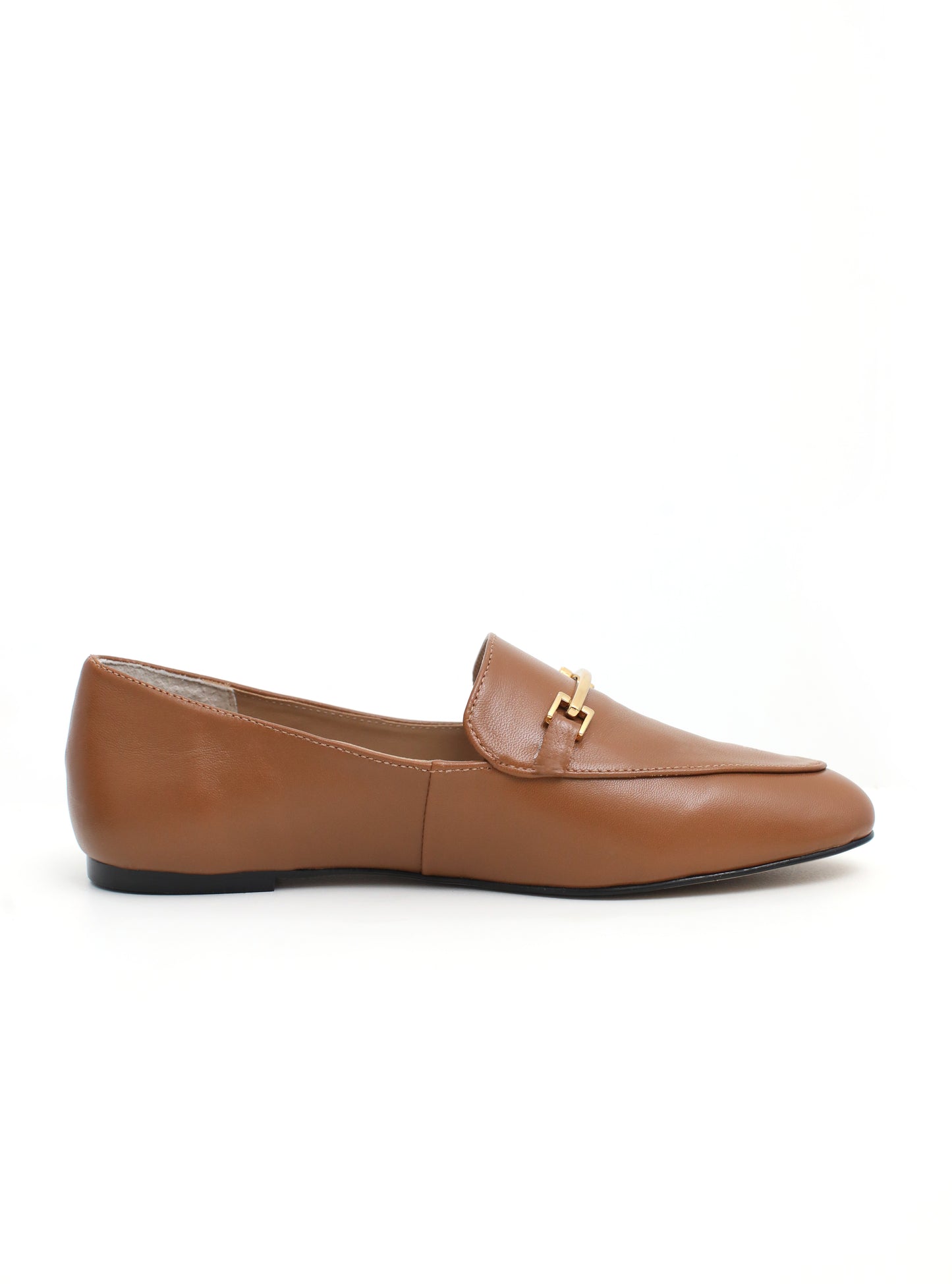 mocassim sophie couro caramelo