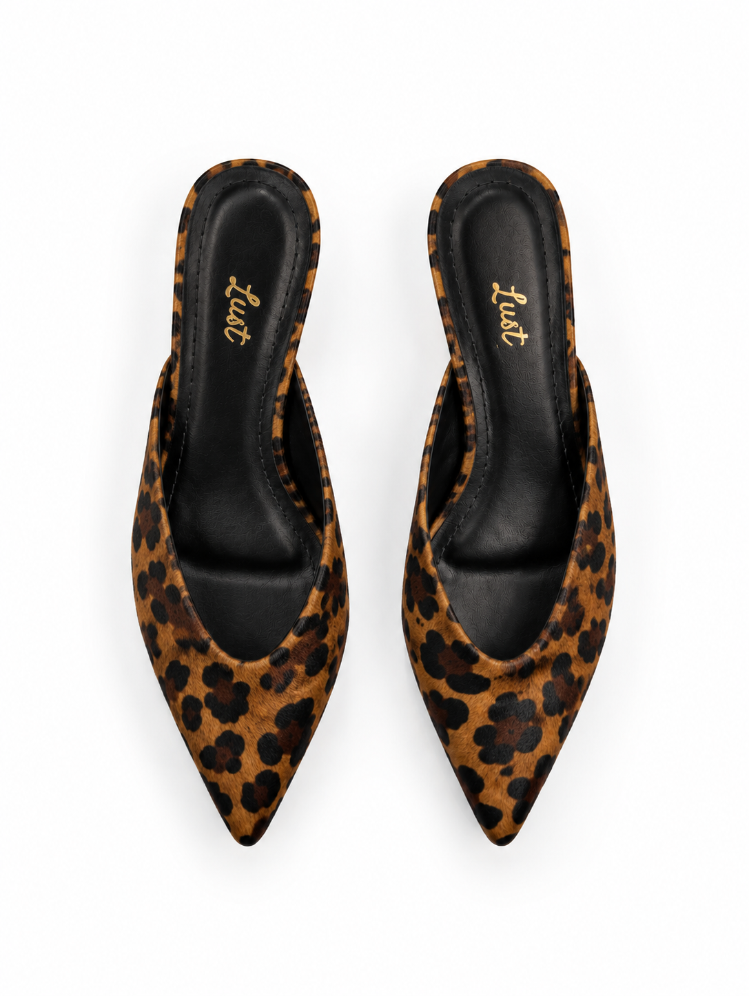 mule bella couro animal print