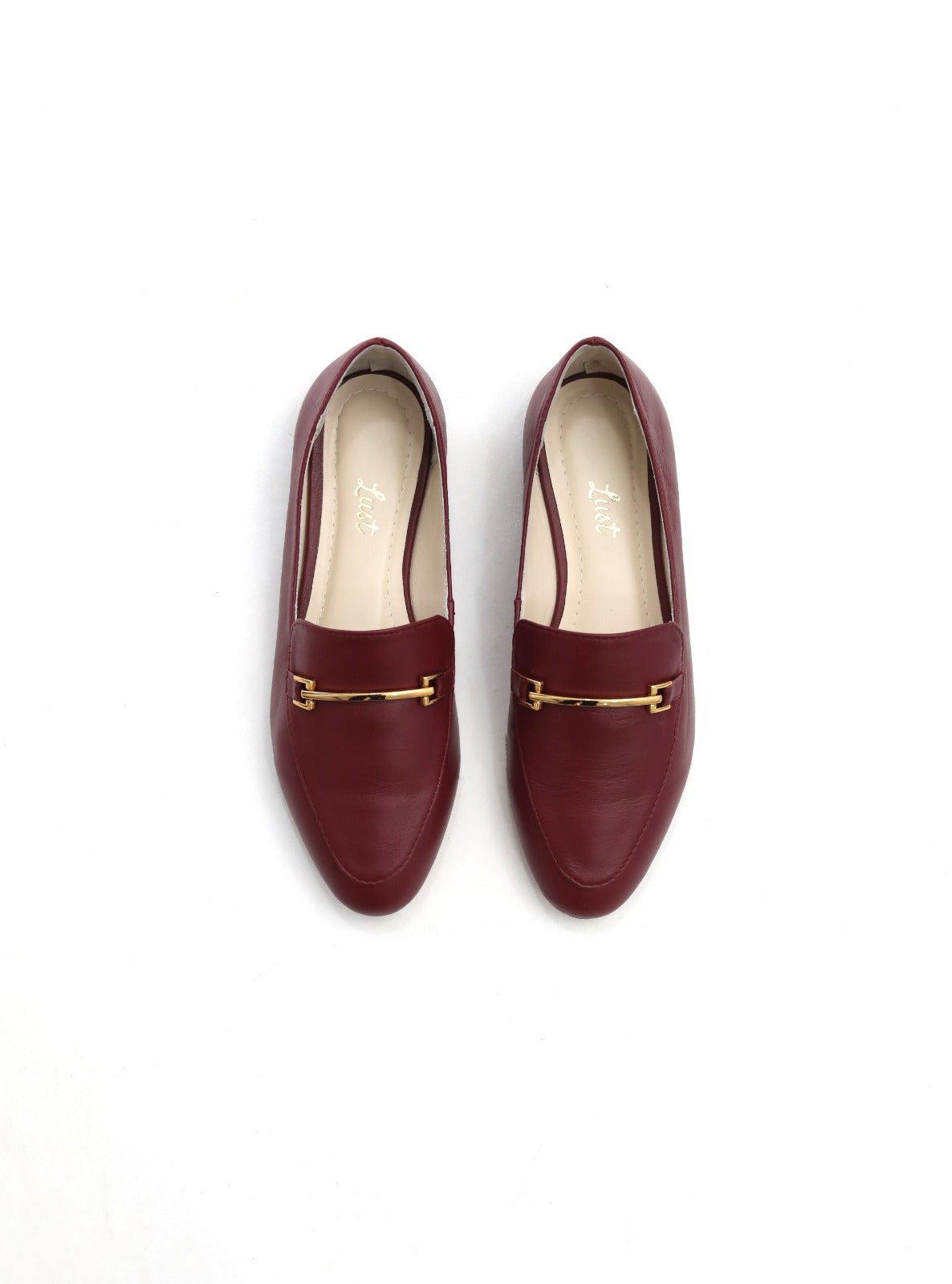 mocassim sophie couro vinho