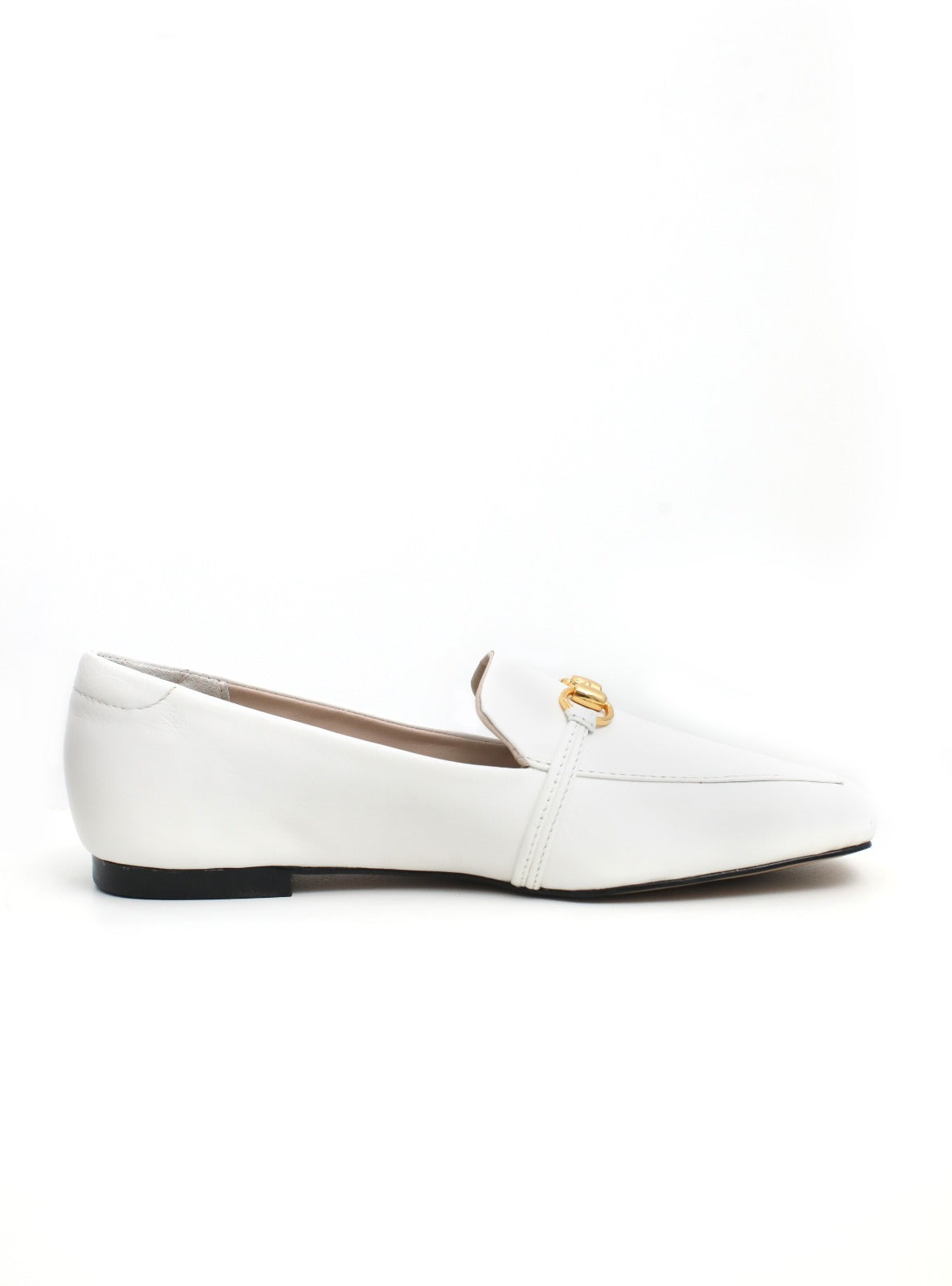 mocassim camille couro branco