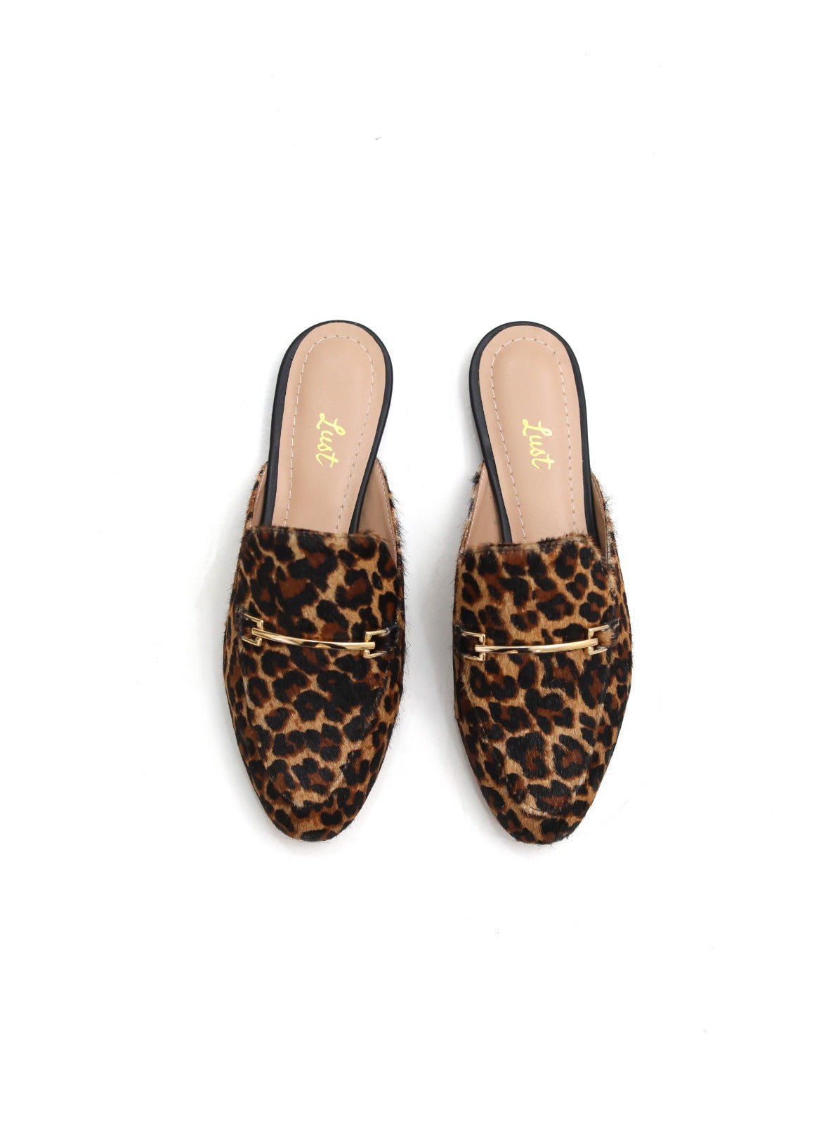 mule sarah couro animal print