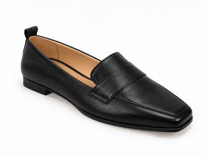 Mocassim Louise Couro Preto