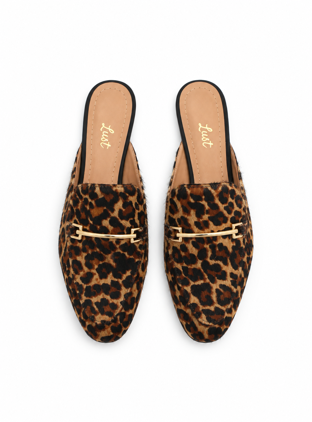 mule sarah couro animal print