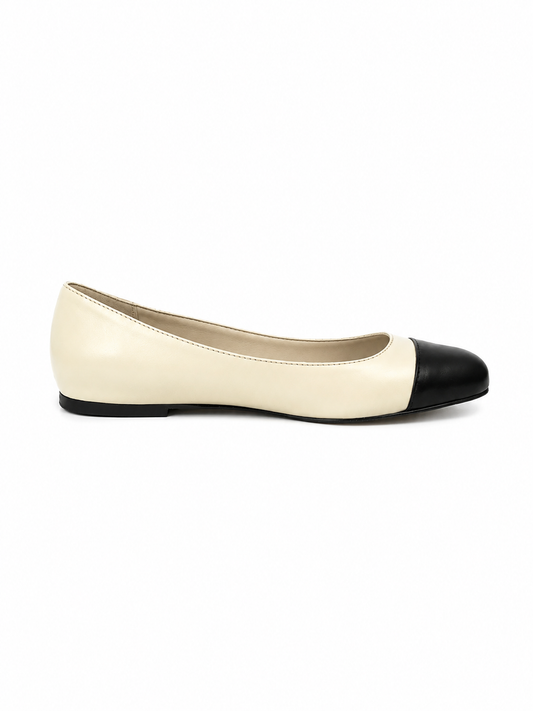 Sapatilha Classic couro Bicolor