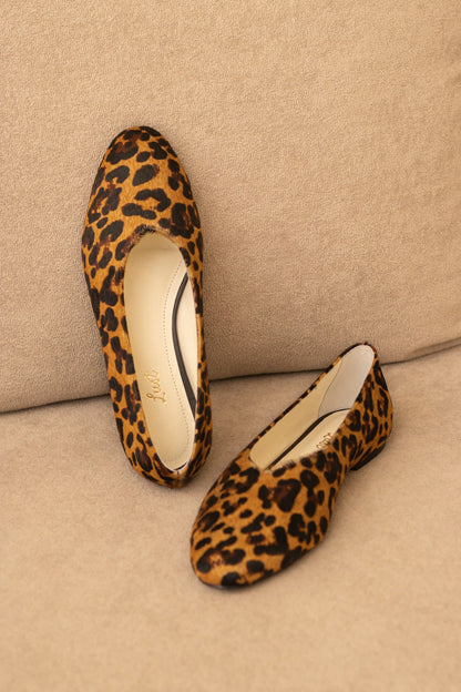Sapatilha Shai Couro Animal Print