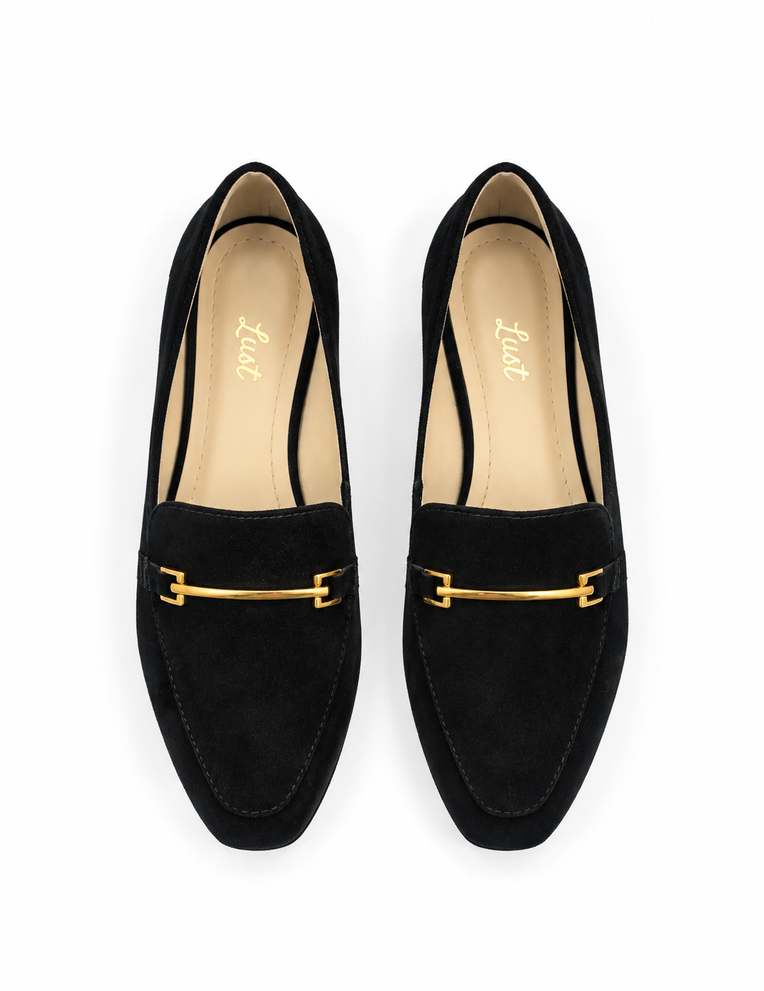 mocassim sophie camurça preto