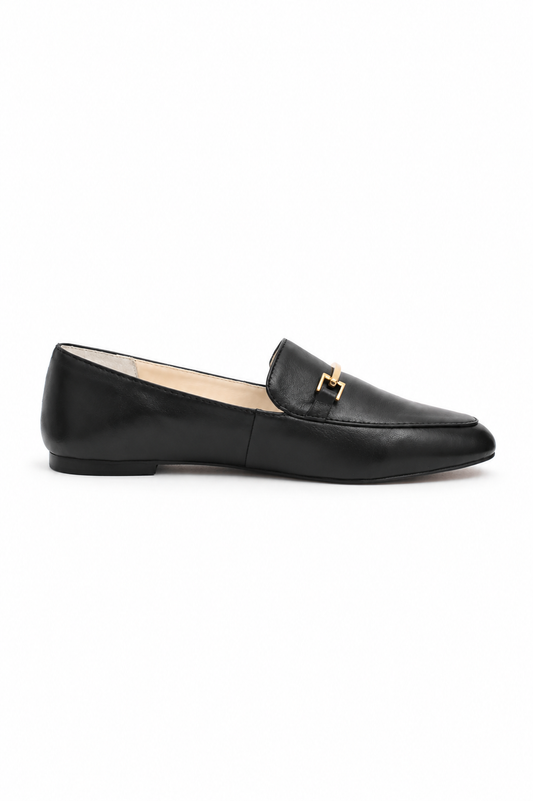 Mocassim Sophie Couro Preto