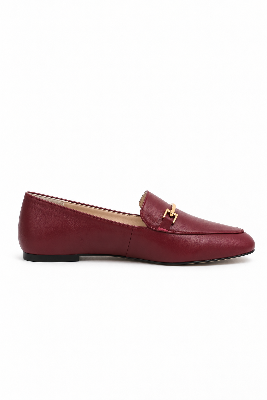 mocassim sophie couro vinho