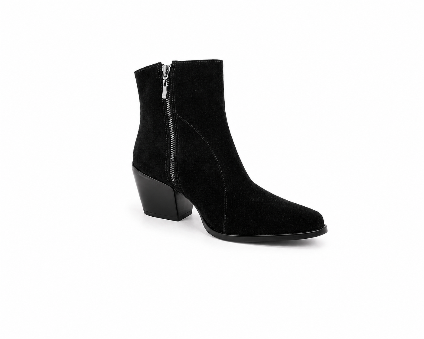 bota western camurça preta